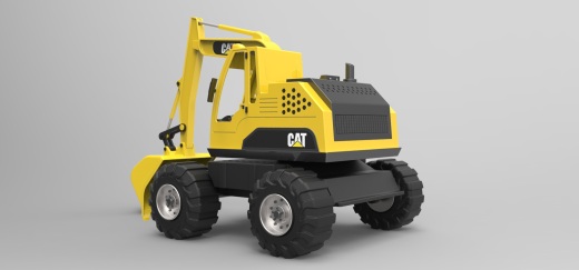 玩具挖掘机缩略图