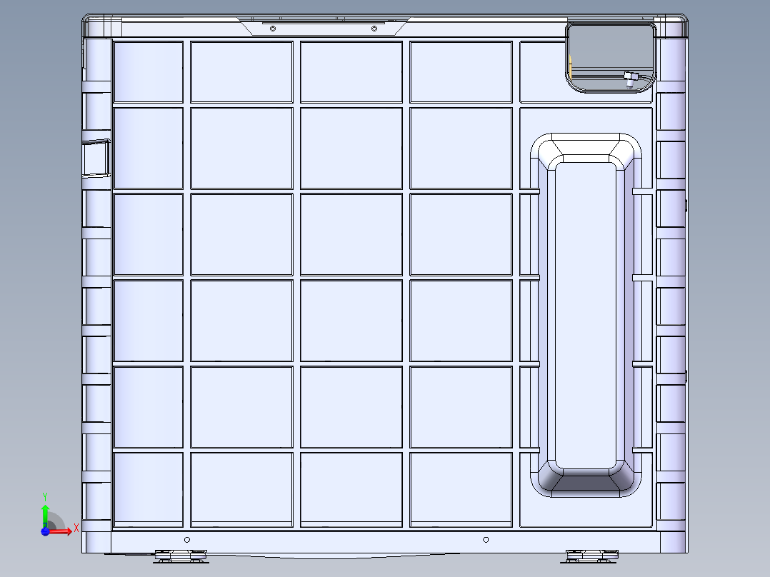 空调外机，空调室外机前视图
