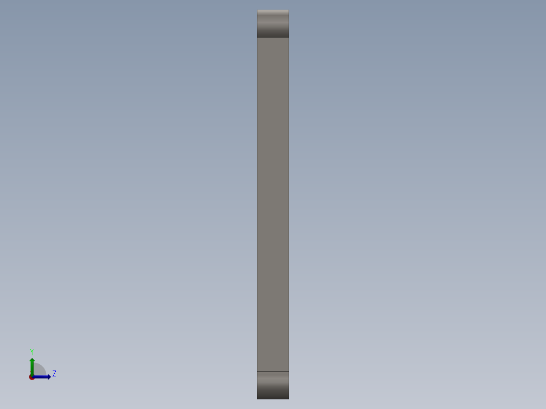 独光自制手摇发电机设计左视图