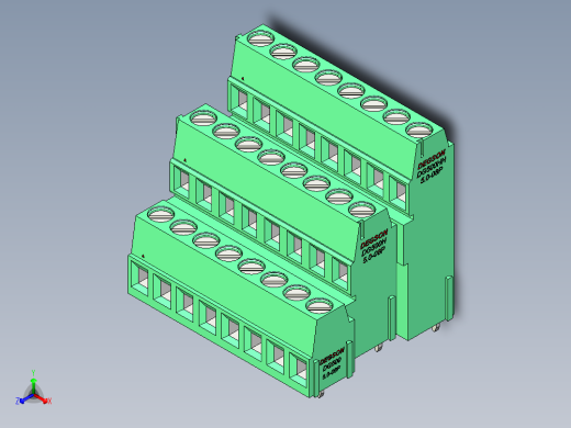 DEGSON DG500 系列 5.05.087.62mm 接线端子-DG500A3-5.0-24P-14-00AH