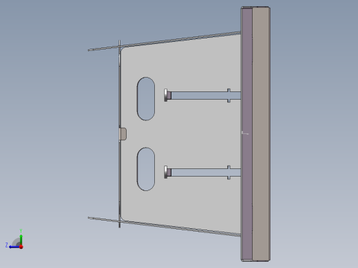 秒开折叠烧烤架右视缩略图