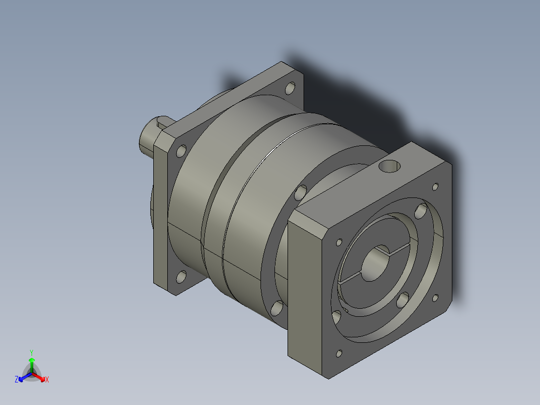 斜齿PHL115-L1 24-95-115-M6 LR60.STEP主视图
