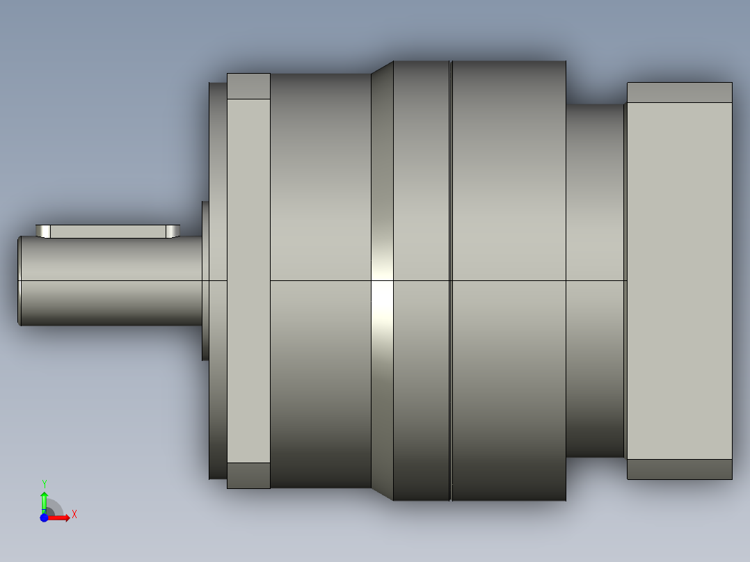 斜齿PHL115-L1 24-95-115-M6 LR60.STEP前视图