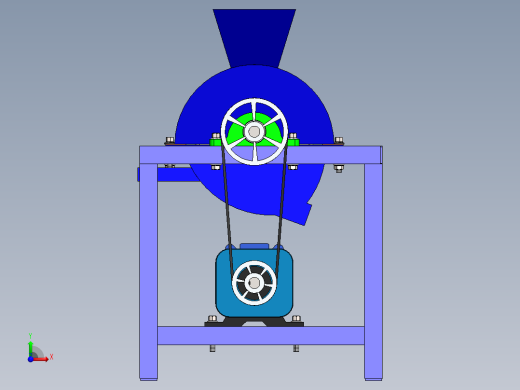 玉米脱粒机maize-sheller-SW前视缩略图