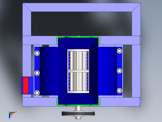 玉米脱粒机maize-sheller-SW俯视缩略图