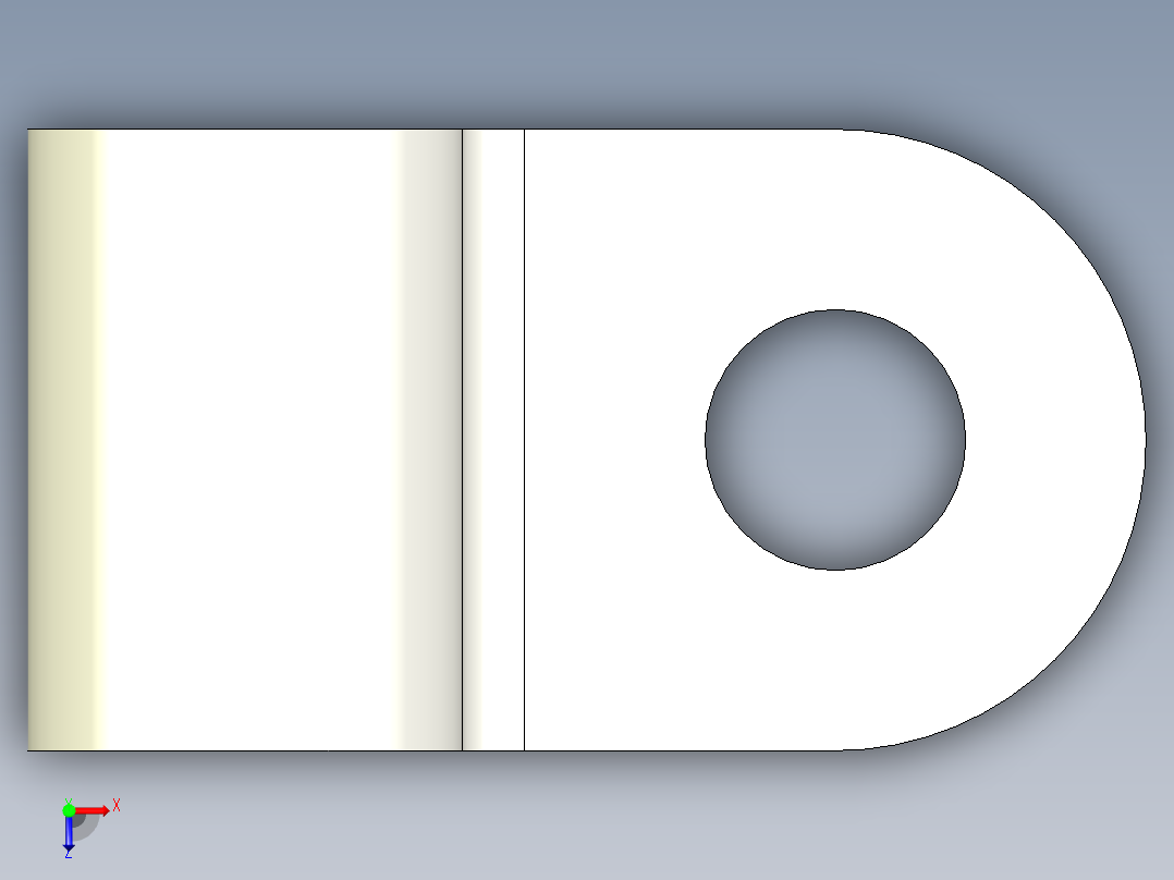 HP 系列 P 夹-H2P-NA俯视图