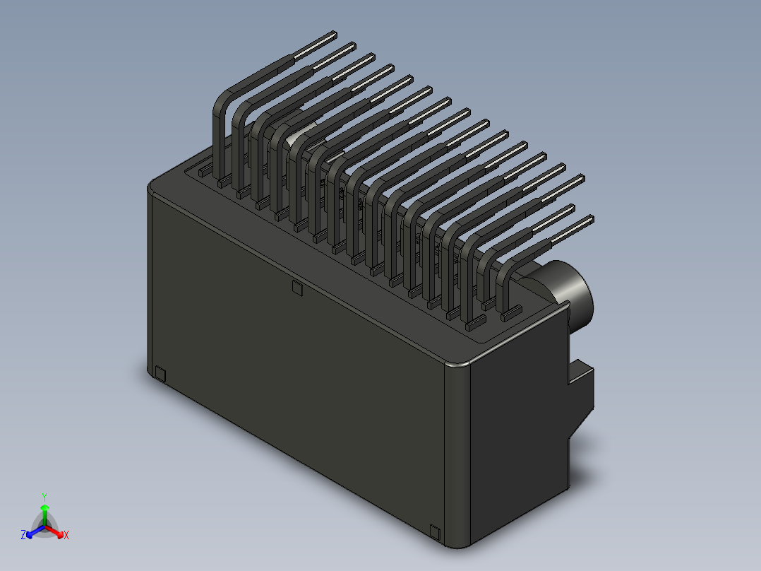 连接器AAUS01AP2-028K028主视图
