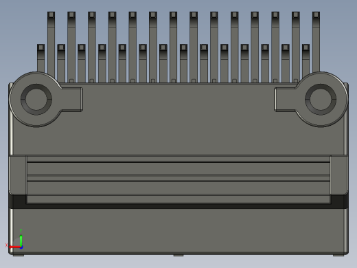 连接器AAUS01AP2-028K028后视缩略图