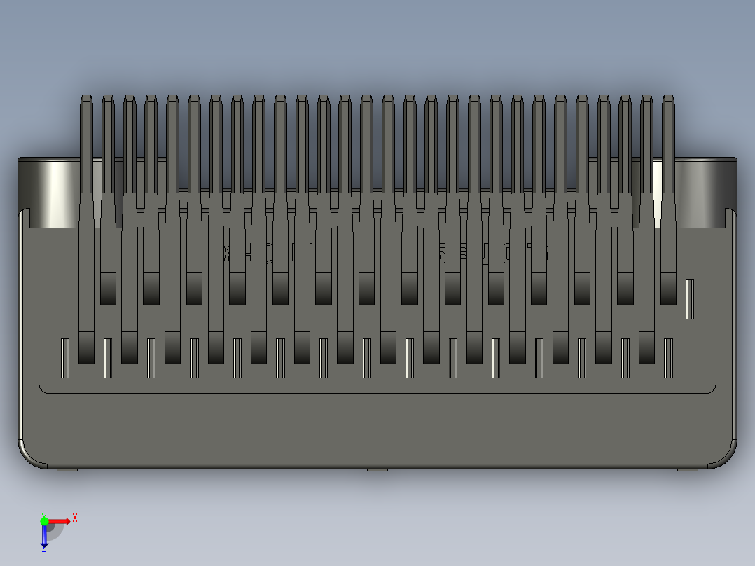 连接器AAUS01AP2-028K028俯视图