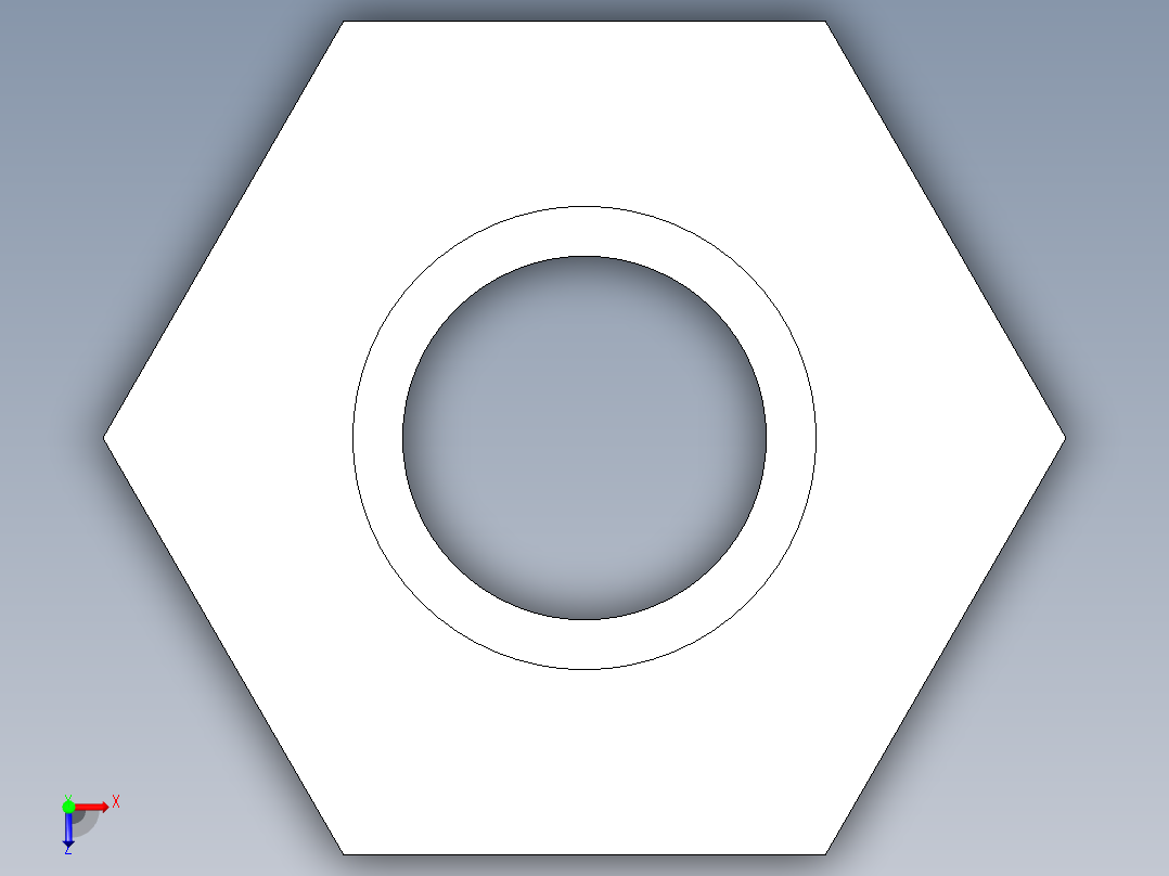 CPVC管件16-Sch80_ReducerBushing_SxSPIG_9837-167_1.25in x 0.75in俯视图