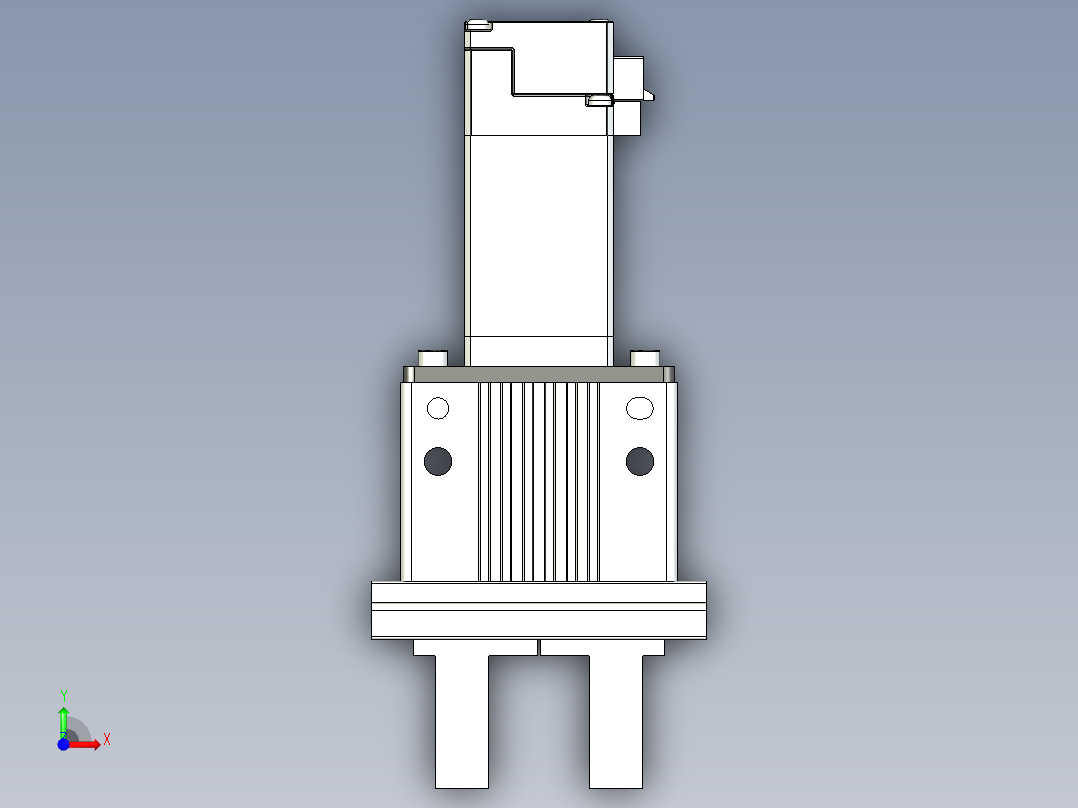 威洛博模组LEF25-S14-Q前视图