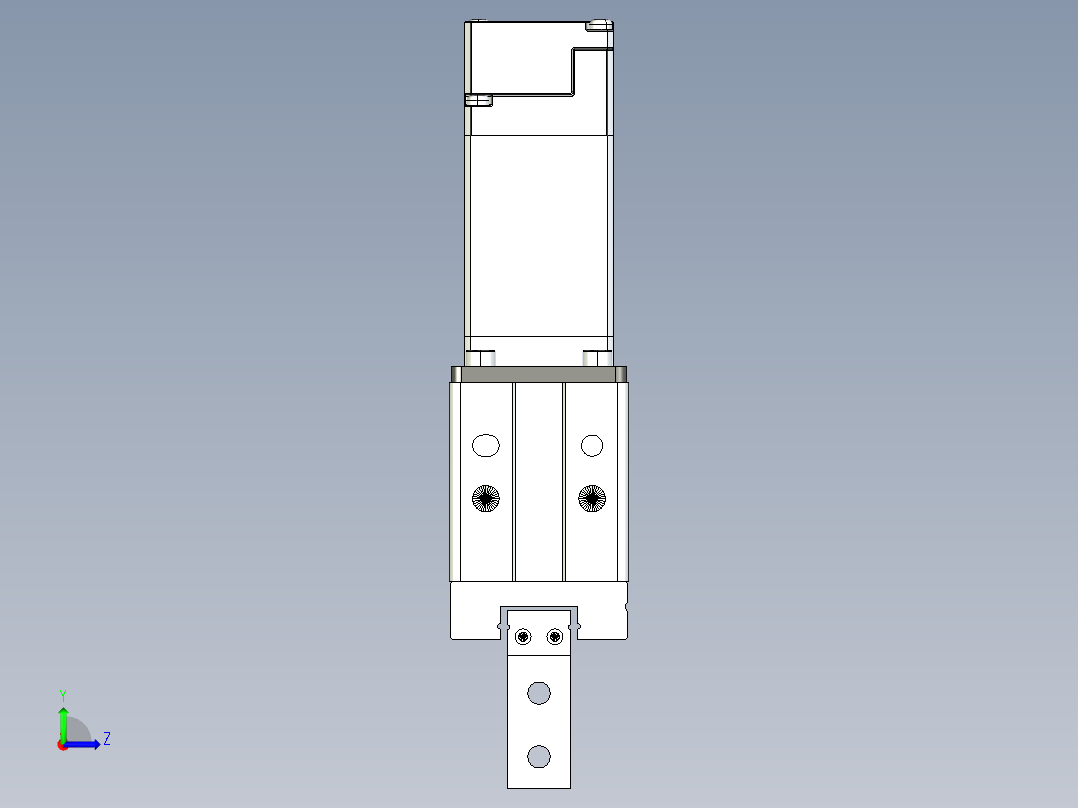 威洛博模组LEF25-S14-Q左视图