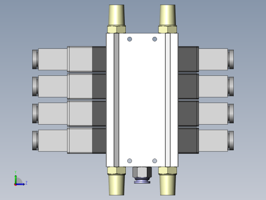 电磁阀左视缩略图