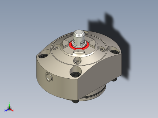 KOSMEKSFA2000-M1A-090多系列多零件图纸模型多系列多零件图纸模型正等轴测缩略图