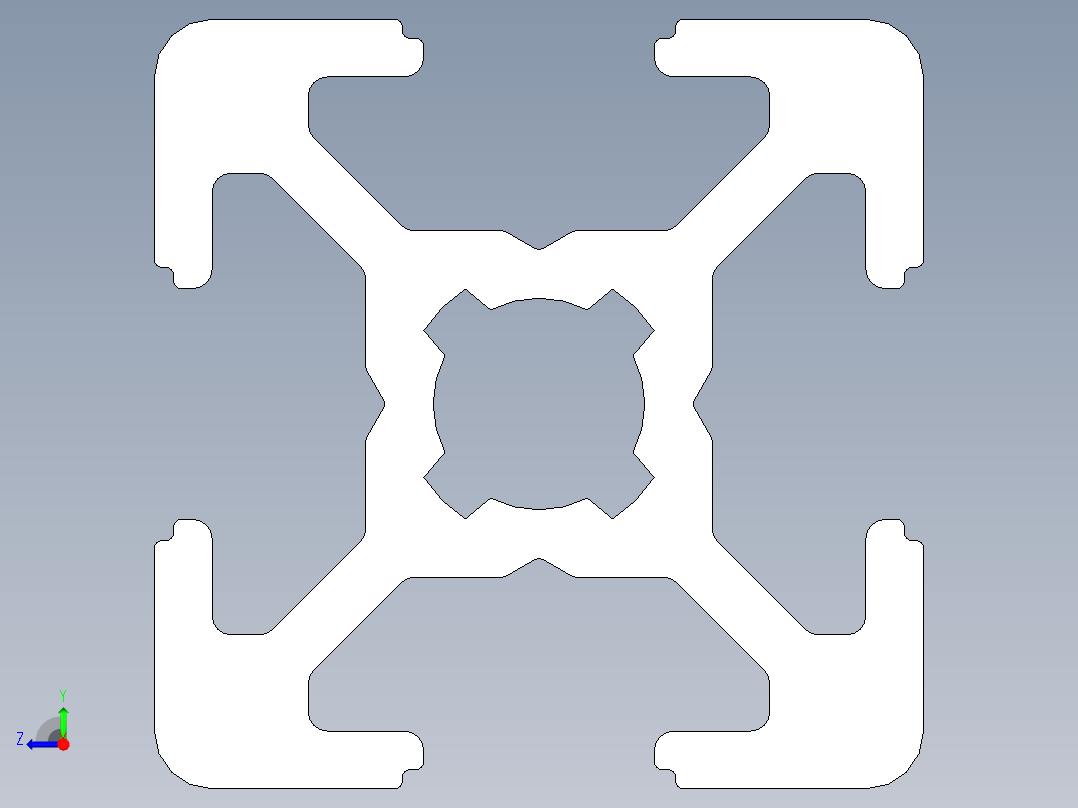 型材-BR 20X20 KJN 992888右视图