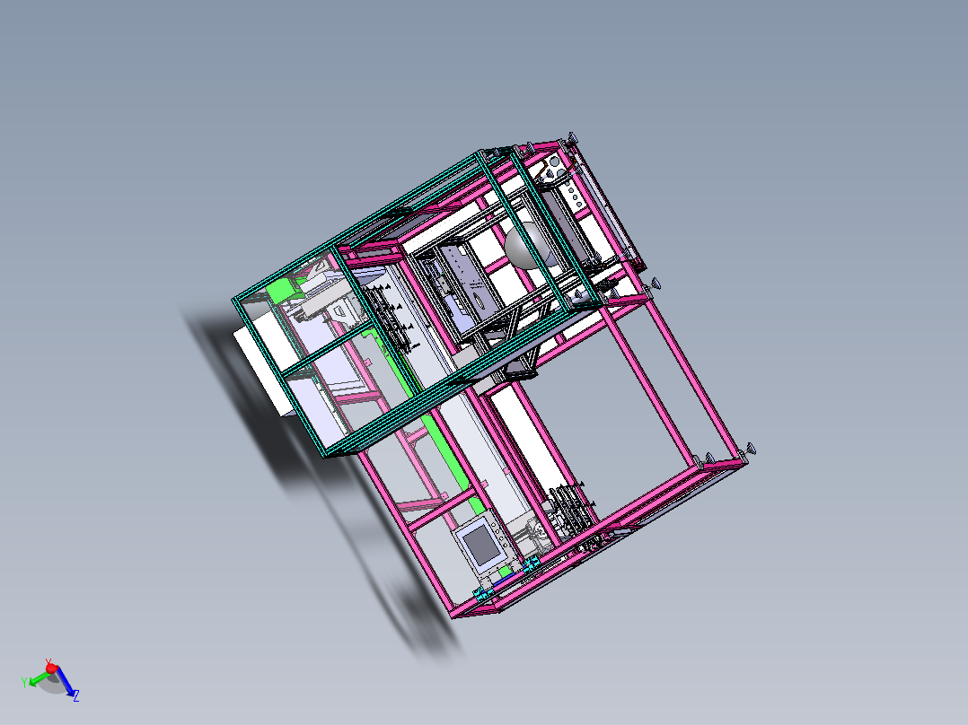 全自动合panel设备