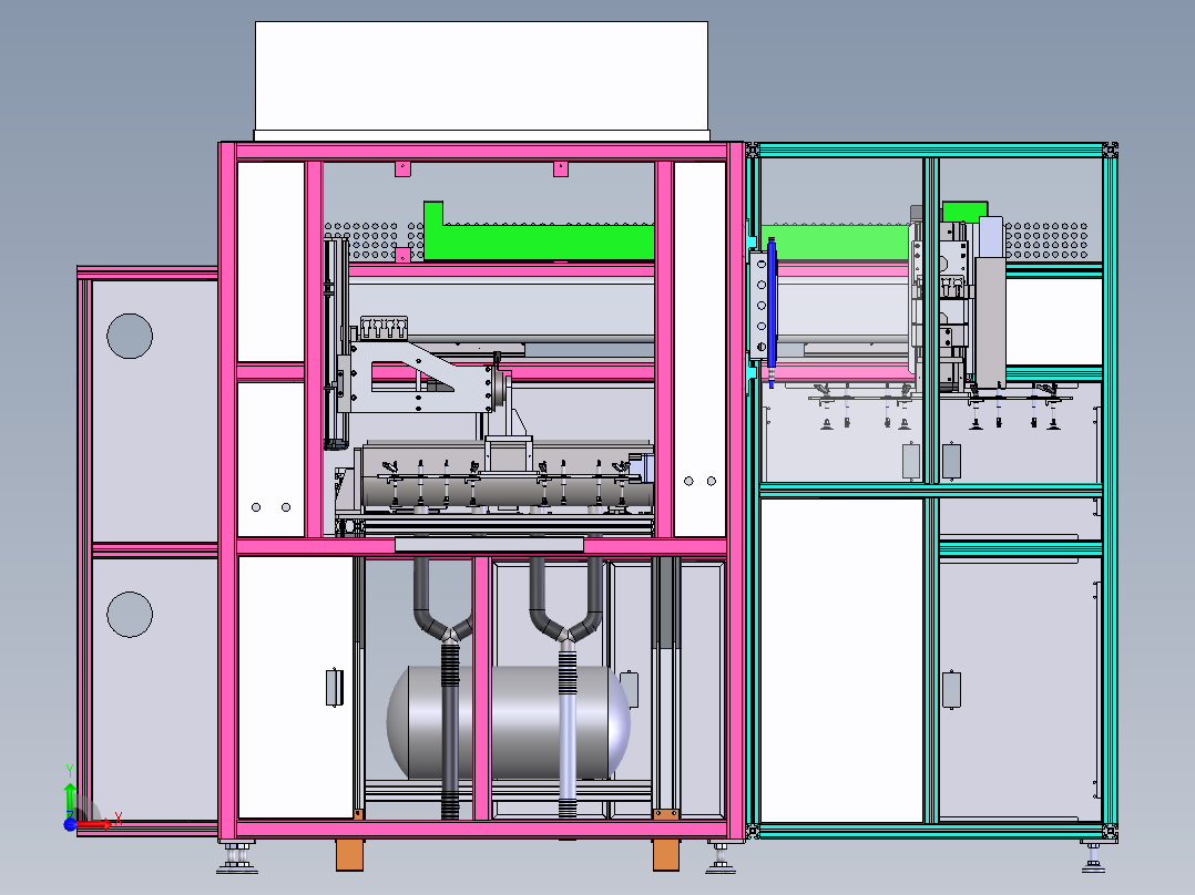 全自动合panel设备前视图