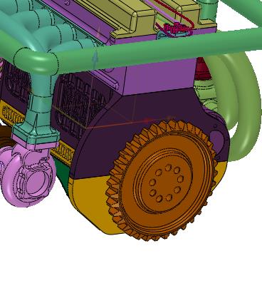动力强劲双凸轮发动机