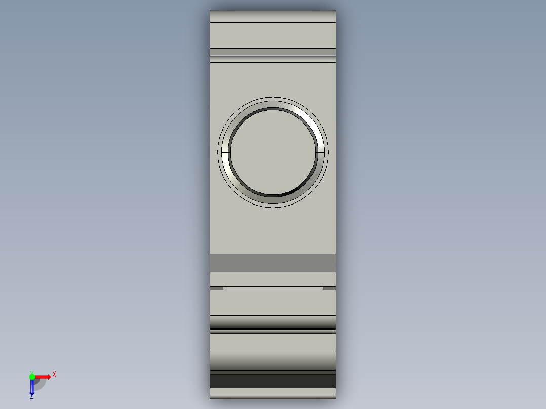 基恩士FS-V33C(P)_kc图纸模型俯视图