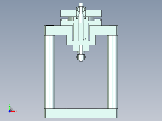 vt306-笔记本CNC工装夹具三维模型cnc4前视缩略图