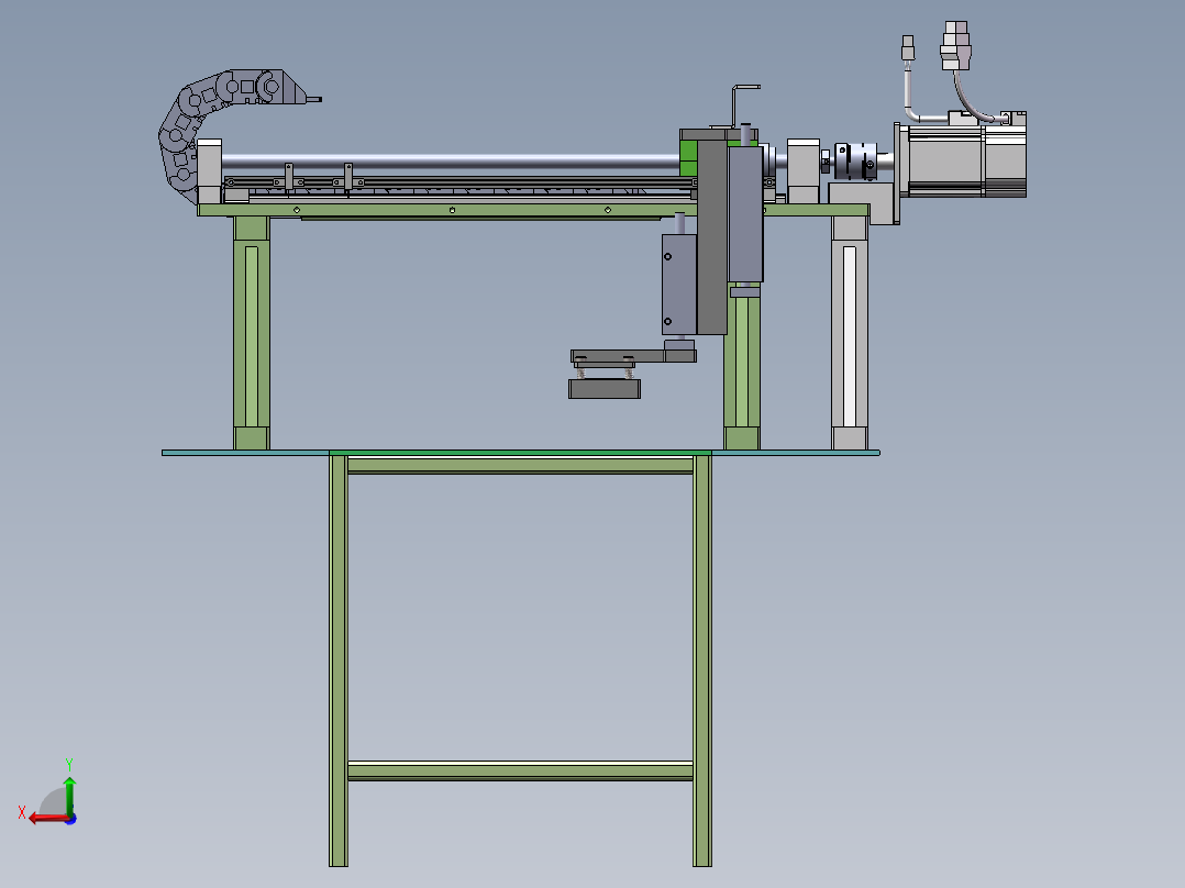 流水线贴标机sw18后视图