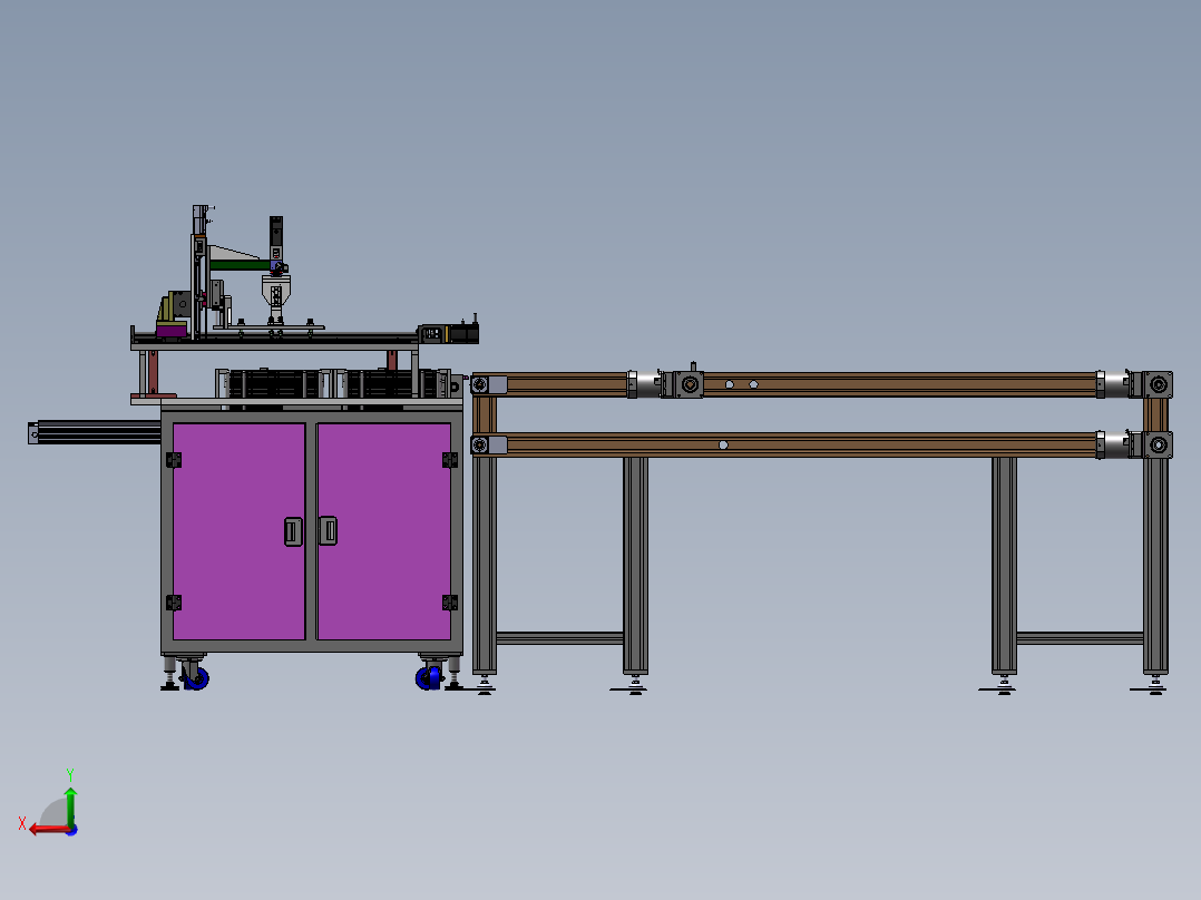 自动转板机sw17可编辑后视图