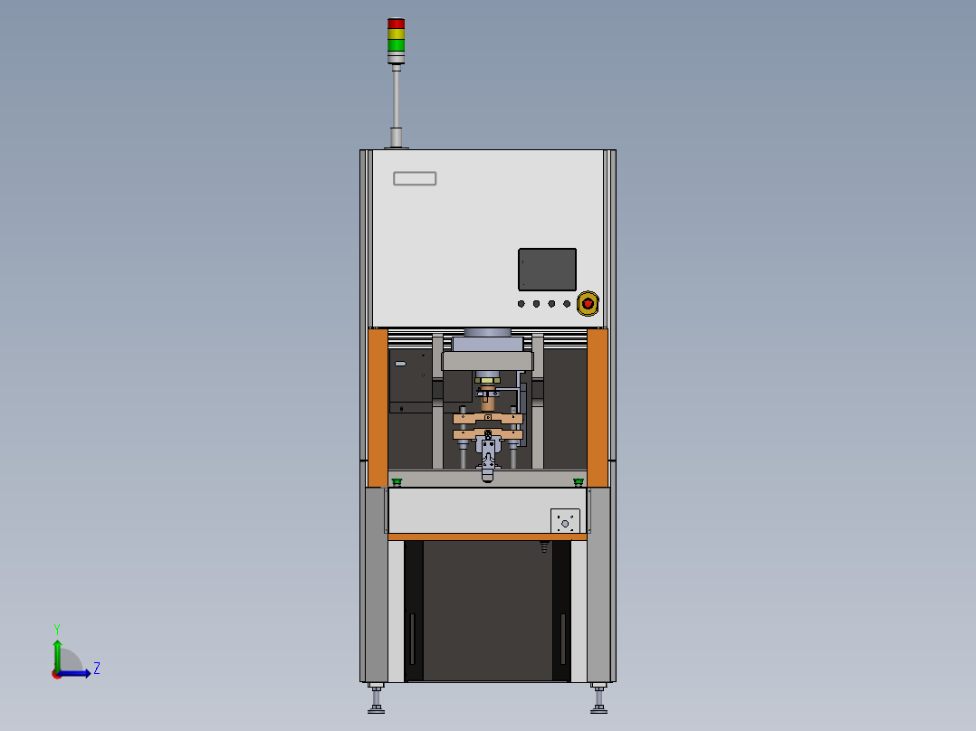 20t伺服大压机sw24左视图