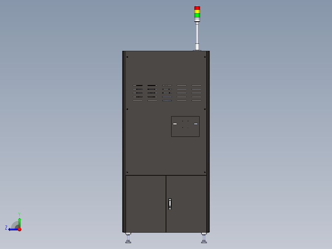 20t伺服大压机sw24右视图