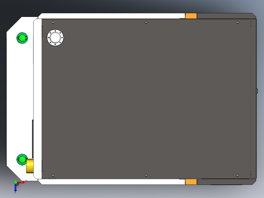 20t伺服大压机sw24俯视图