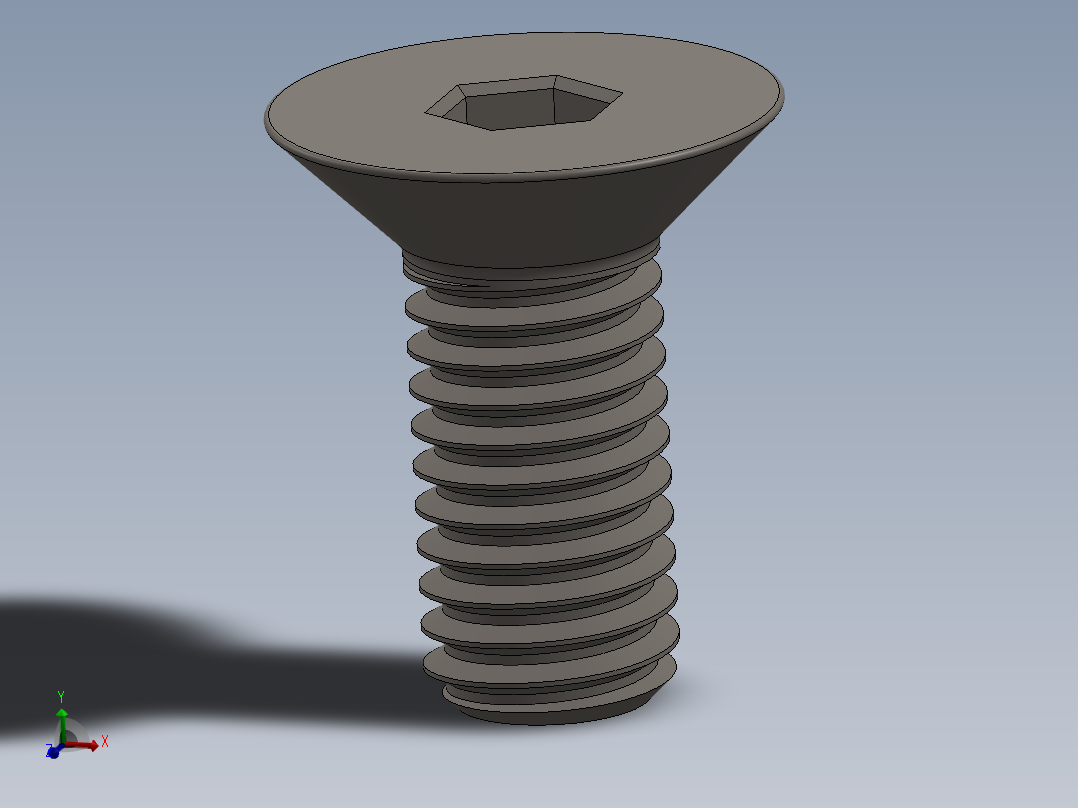 Screw_ISO_10642_M5x12_A2.SLDPRT主视图