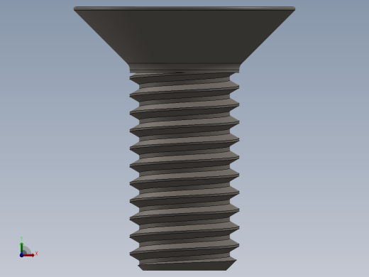 Screw_ISO_10642_M5x12_A2.SLDPRT前视缩略图