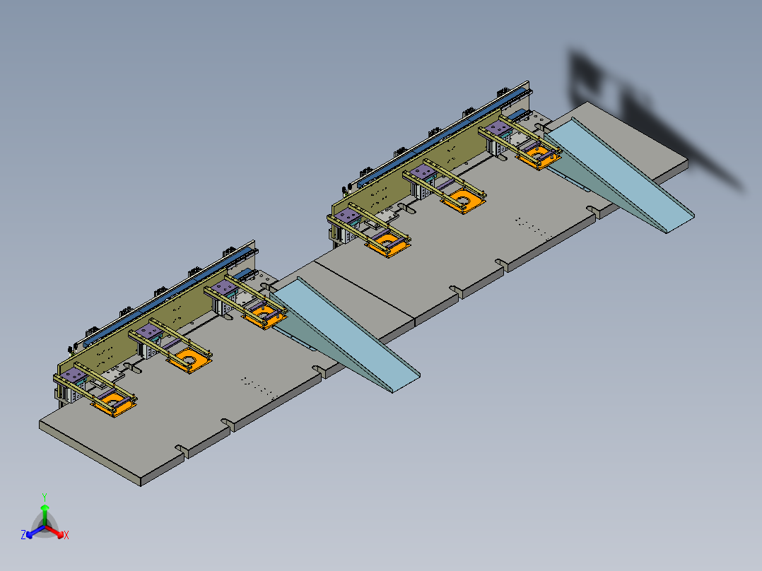 等距步进冲压板材送料机设计