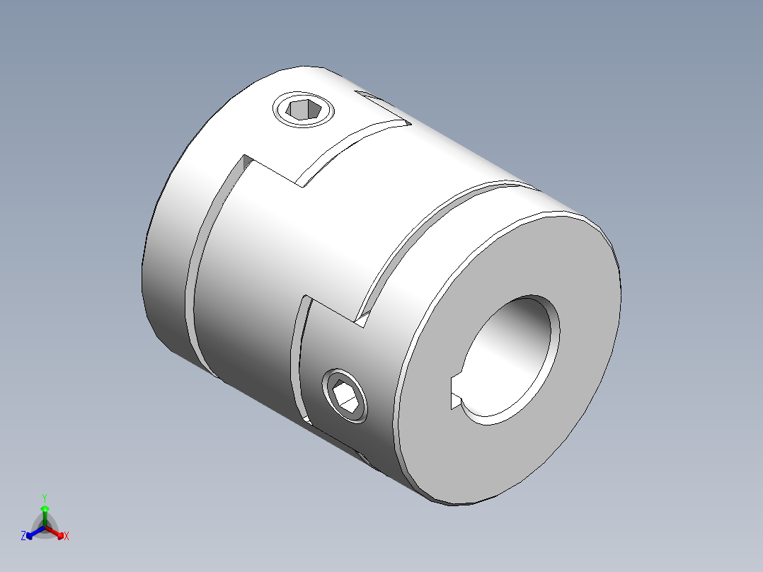 0.5米双带传送机构正等轴测图