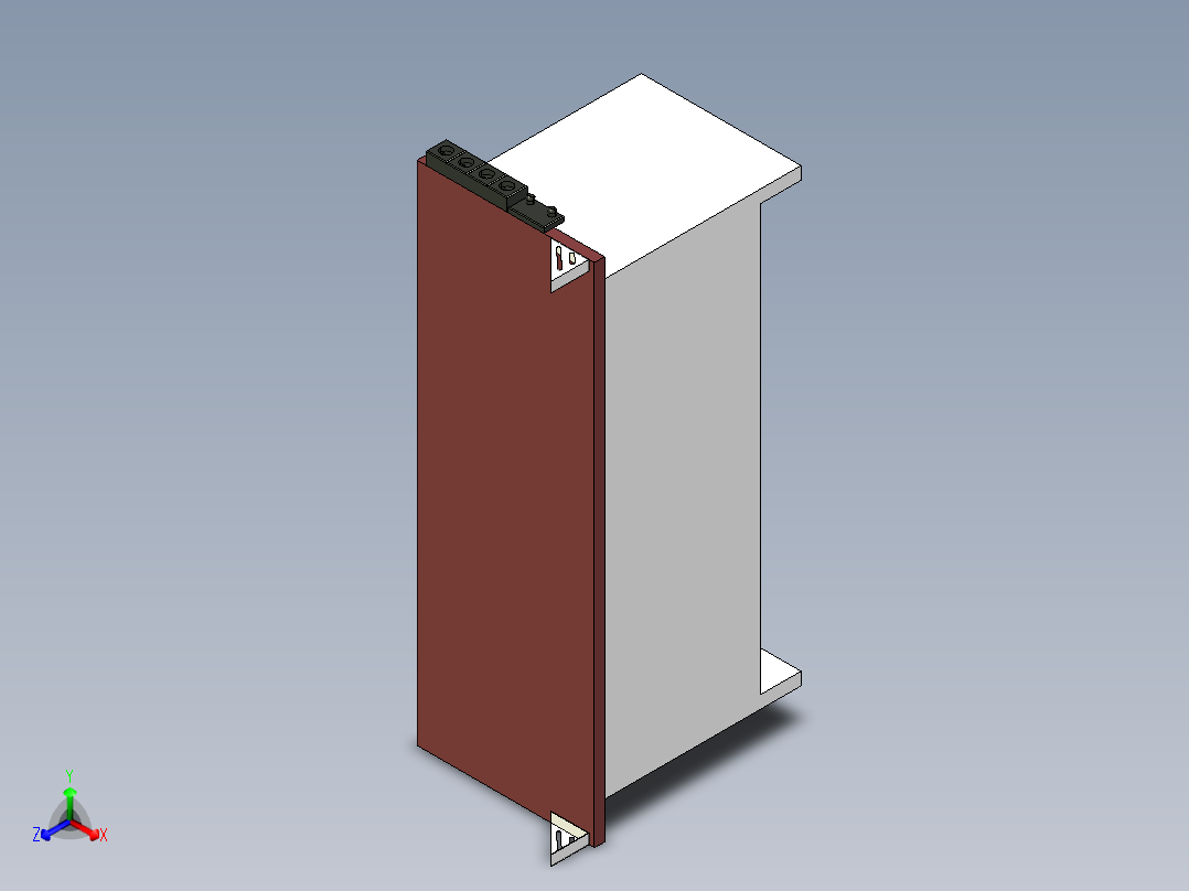 B2004644-标准化工作台正等轴测图