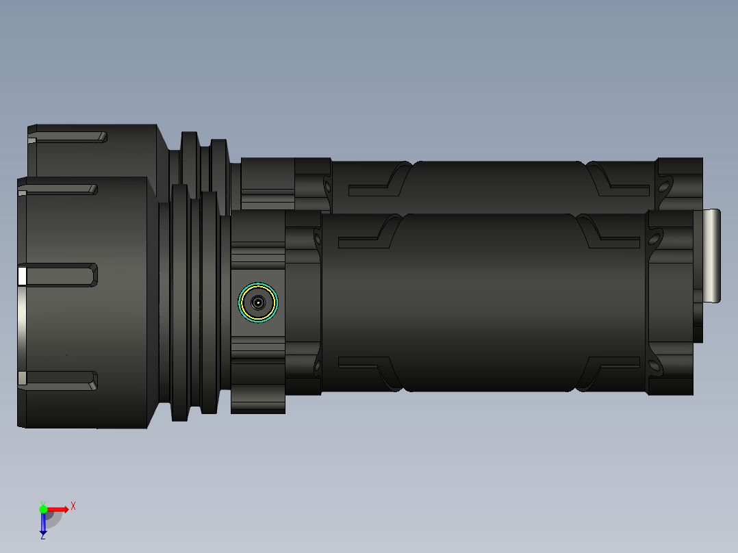 多功能创意手提灯设计俯视图