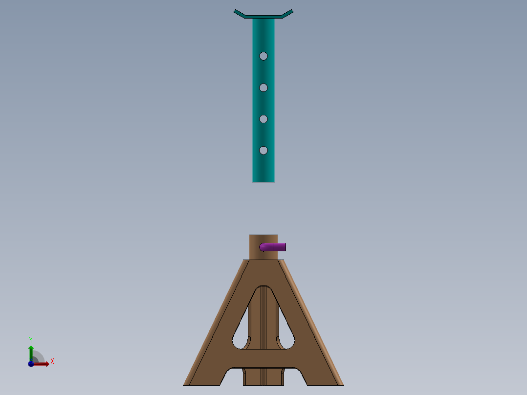 汽车站立前视图