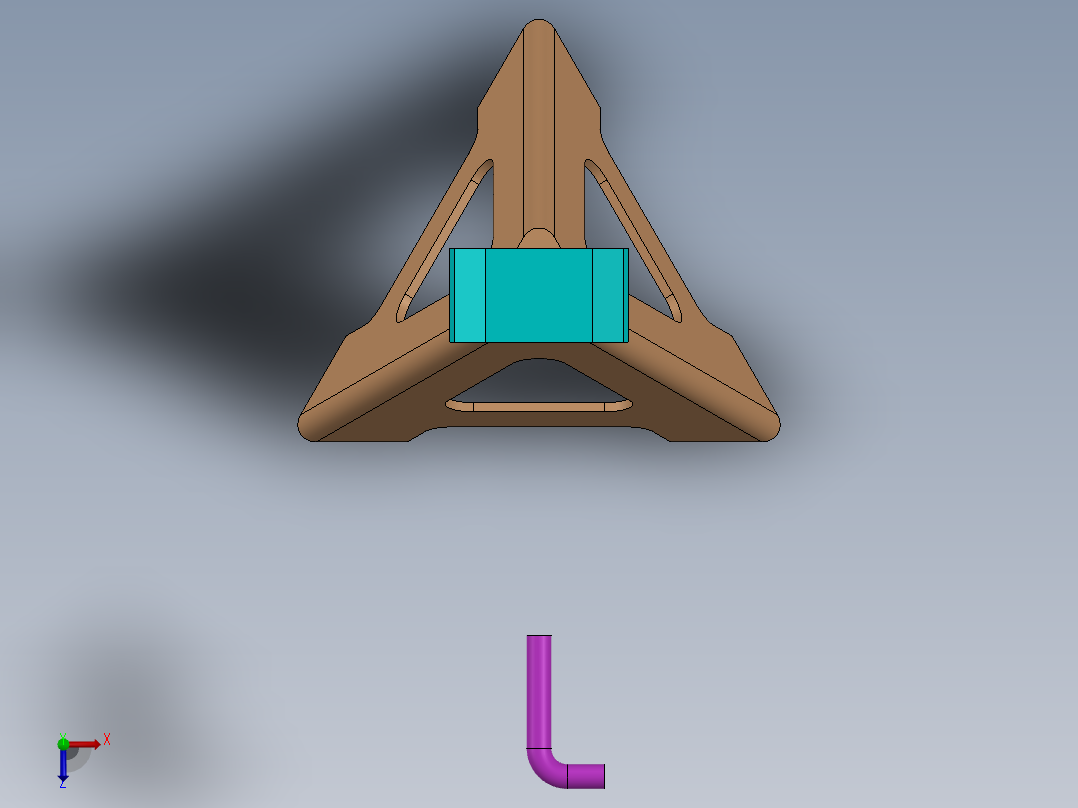 汽车站立俯视图