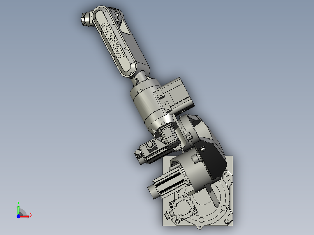 SR20带底座前视图