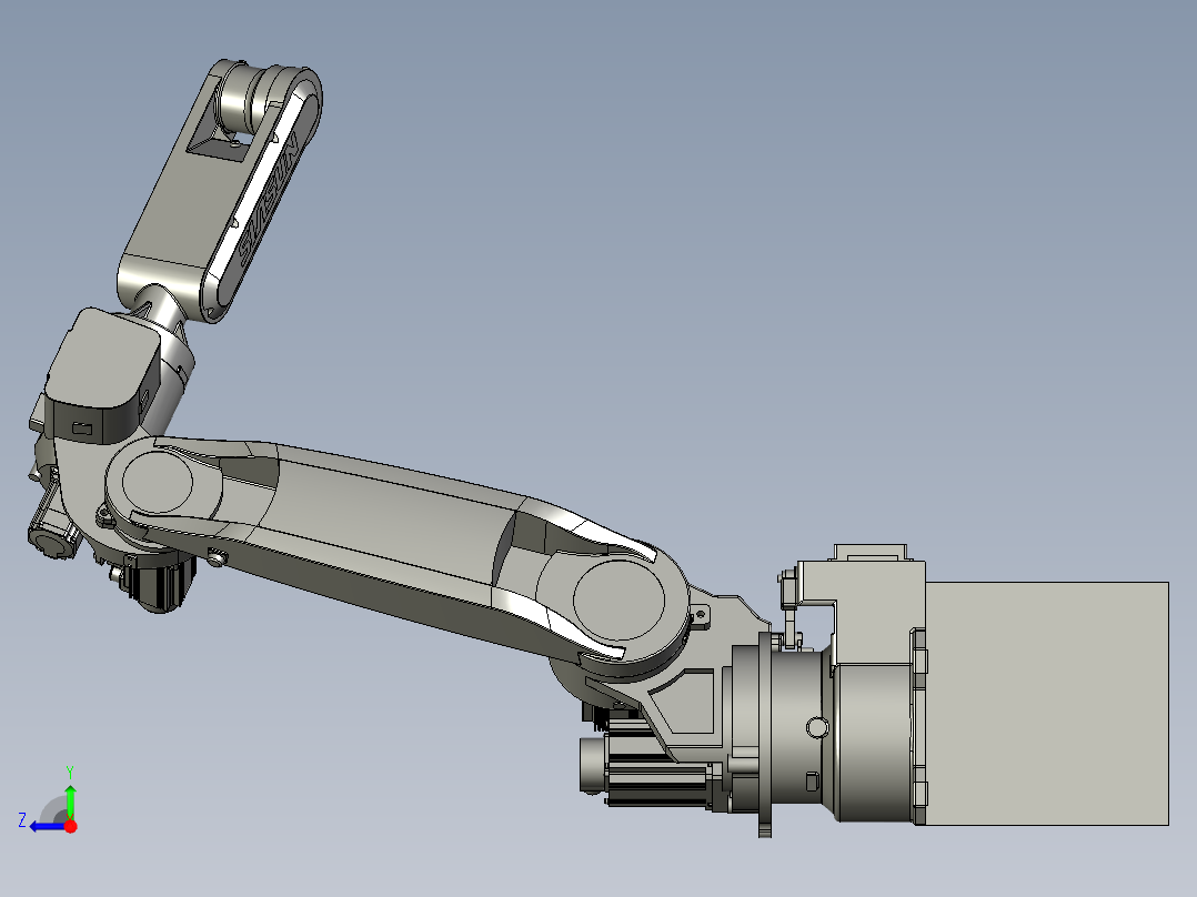 SR20带底座右视图