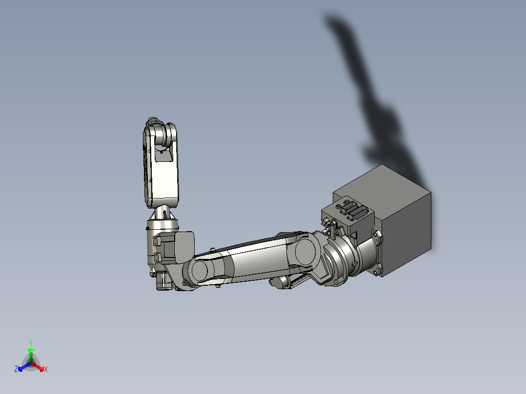 SR20带底座正等轴测图