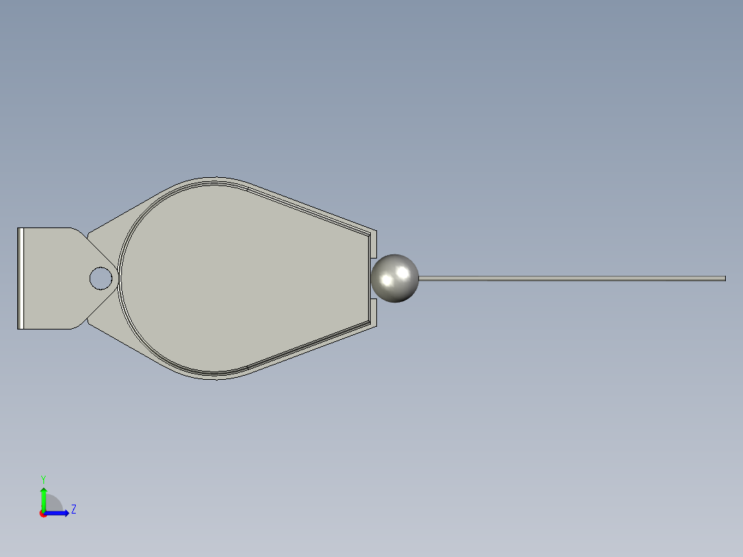 07-00-10弹簧吊组件左视图