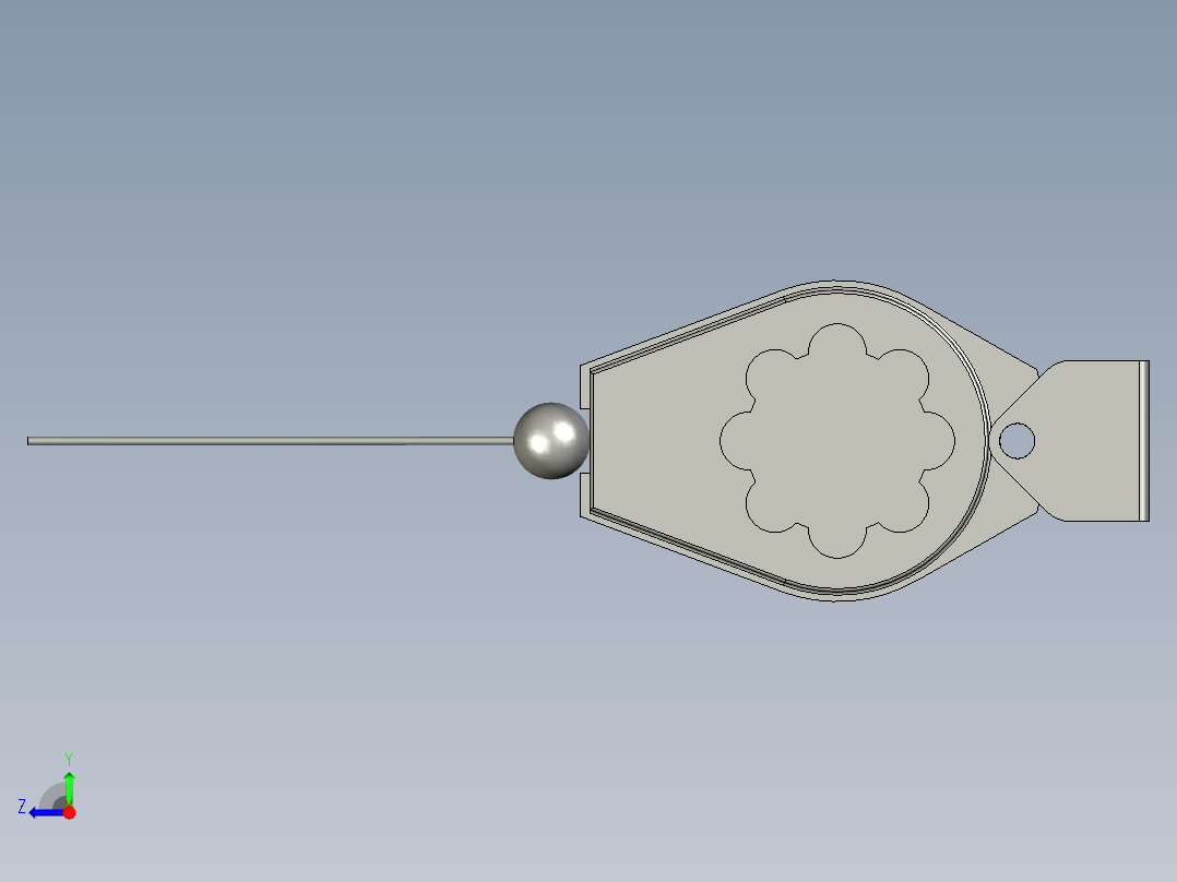 07-00-10弹簧吊组件右视图