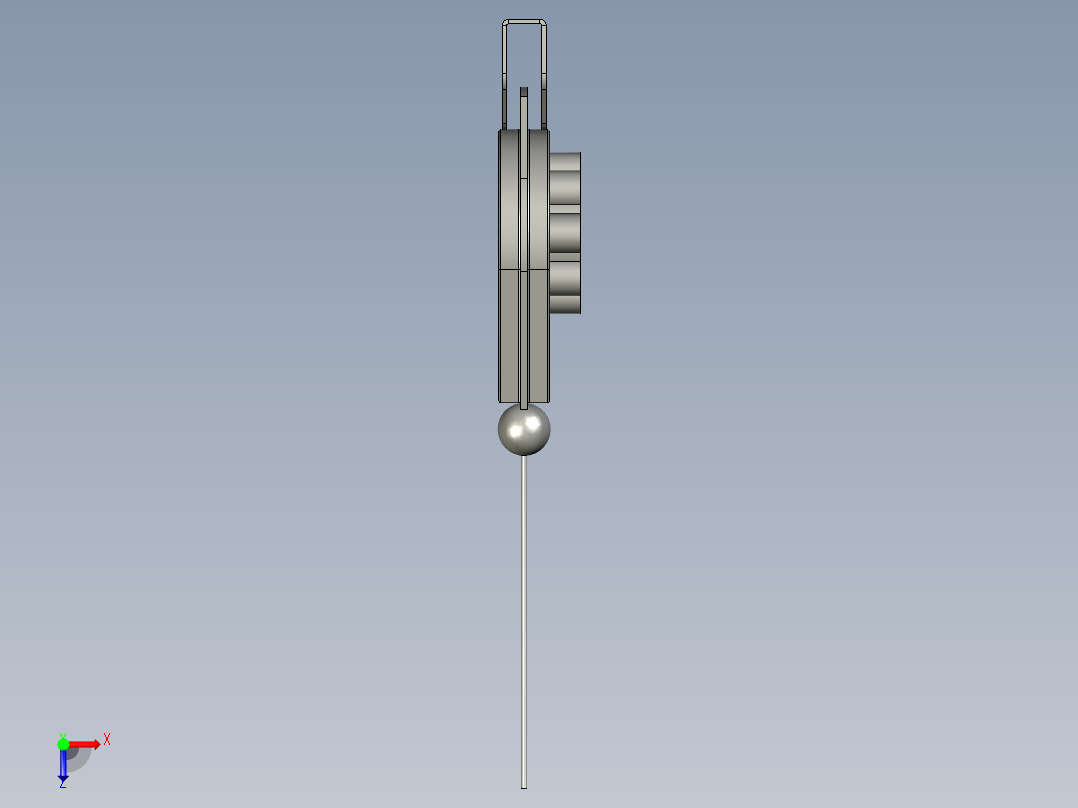 07-00-10弹簧吊组件俯视图