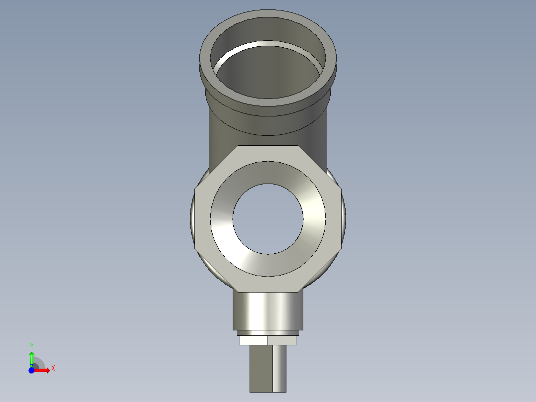CNQT022-20240001球阀四分之三转四分之三转四分之三细牙2前视图