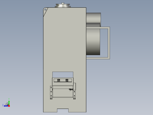 冲床送取料同步机械手右视缩略图