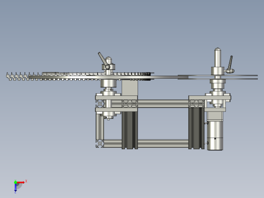 M000料盘机构俯视缩略图