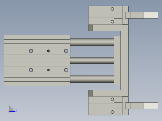升降-夹取机构左视缩略图