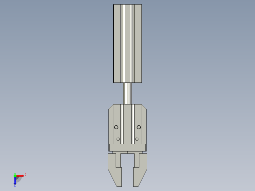 升降-夹取机构俯视缩略图