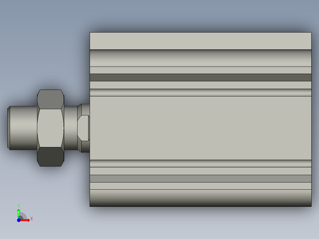 CDQ2A50-50DMZ-M9PMAPC(默认-_flexible1)前视图