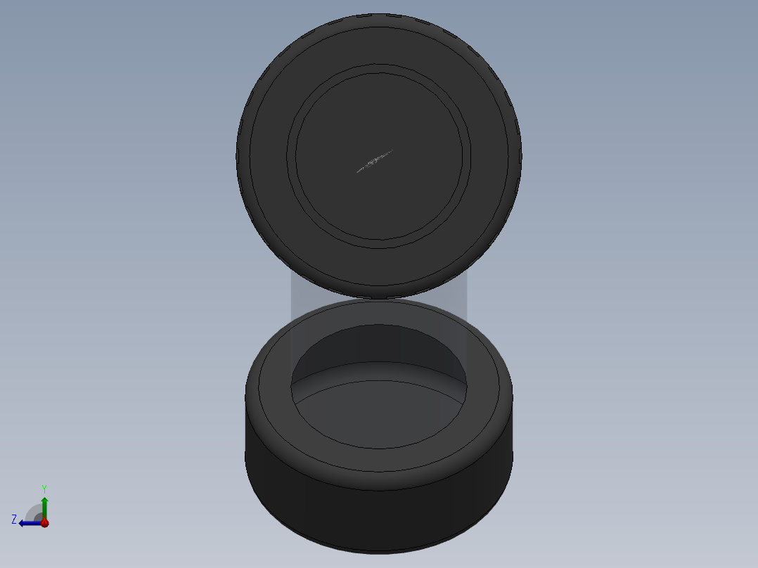 Y filter DN65 PN10 U-PVC右视图